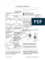 11 Wave Motion Summary PDF