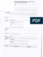 Format For Inspection Report For Managment of HW