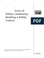 Vigilant Foundations of Safety Leadership Workbook