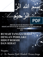 Rumah Tangga Sehat Dengan Perilaku Hidup Bersih Dan Sehat