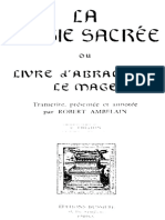 le livre d'Abramelin le Mage