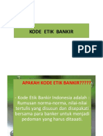 Kode Etik Bankir