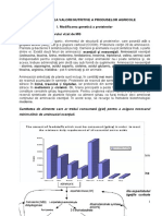 Ameliorarea Valorii Nutritive A Produselor Agricole