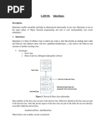 Inheritance Lab Manual