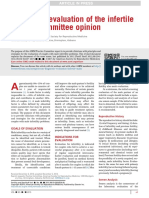 Diagnostic Evaluation of The Infertile Male A Committee Opinion-Noprint PDF