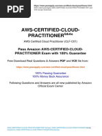 AWS CERTIFIED CLOUD PRACTITIONER Demo