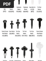 presilhas forro porta carro