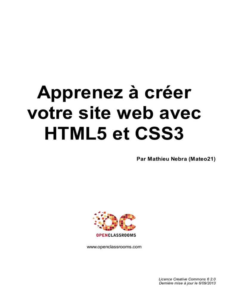 html5 Et css3 PDF | PDF | Html | HTML5