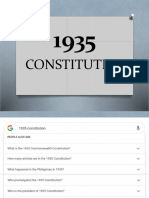 1935 Constitution key facts