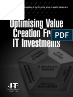 Optimising Value Creation From IT Investments - Res - Eng - 0105 PDF