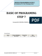 Step7 Basic Programming