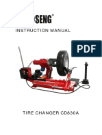 Tire Changer Instruction Manual