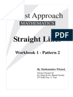 Straight Lines - Workbook 1 - Pattern 2
