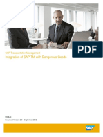 Integration of SAP TM With Dangerous Goods PDF