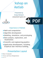 Matlab Workshop