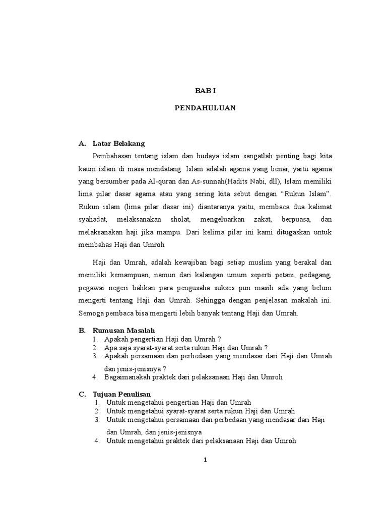 Haji Dan Umroh Linux Isi Pdf