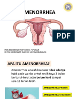 AMENORRHEA