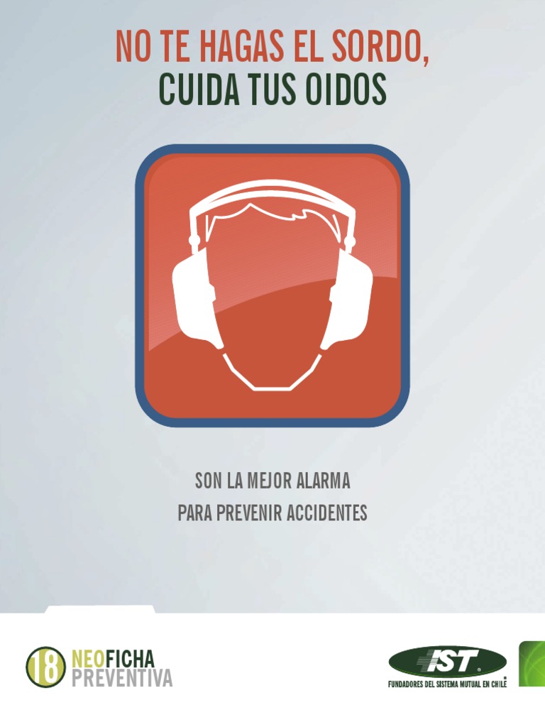 Cuida Tus Oídos Pdf Pdf Ruido Bienestar