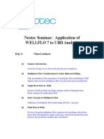 Neotec UBD Seminar Outline Detailed