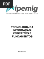 TECNOLOGIA DA INFORMACAO CONCEITOS E FUNDAMENTOS