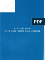 MAINTENANCE MANUAL Izuzu BBN493D (4JB1)