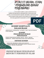 Konsep Hospitaliti Dalam Islam (Konsep Pengurusan Rumah Penginapan)