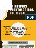 Principios Deontológicos de Los Fiscales