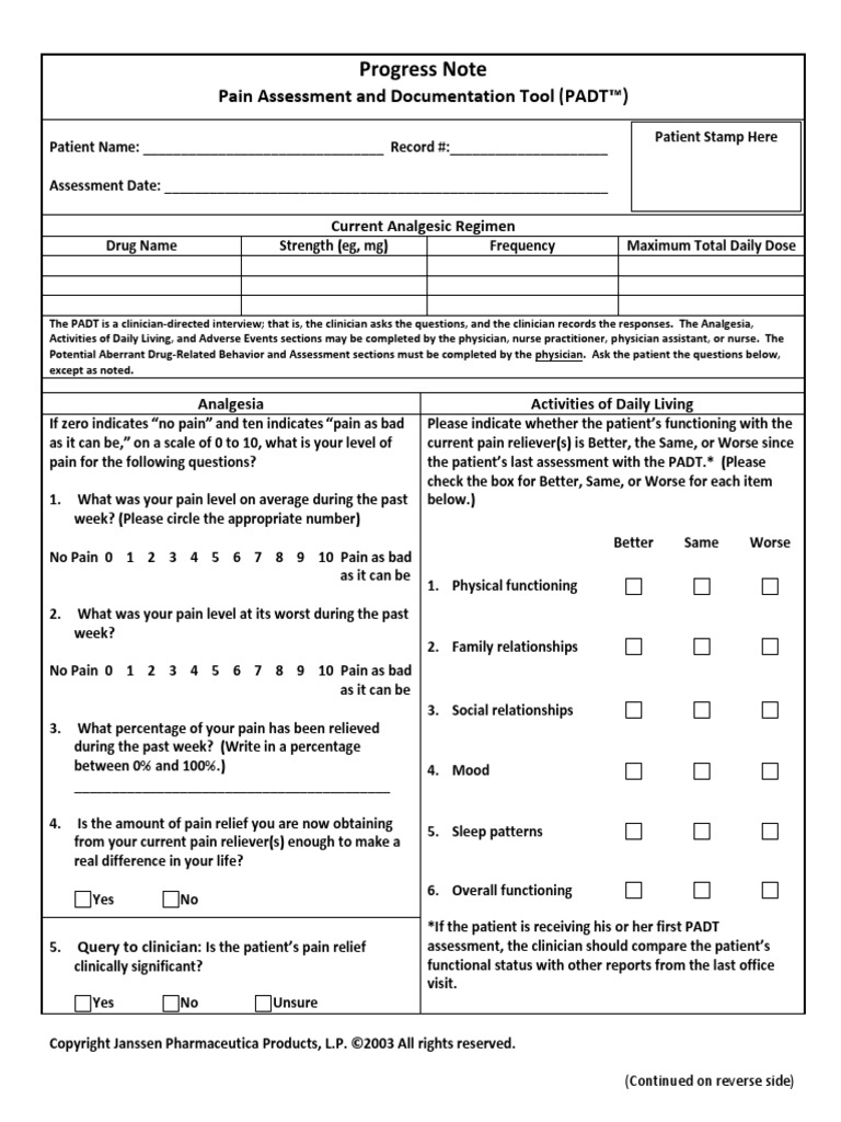 Pain Assessment and Document | PDF | Analgesic | Opioid