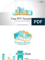 City Buildings Skyline PowerPoint Templates.pptx