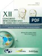 XII congreso Iberoamericano de Derecho Constitucional - Magdalena Correa Henao y Paula Robledo Silva
