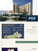 Transportation Management - Sustainable Architecture