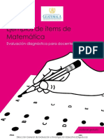 Ejemplos Ítems Mate PDF