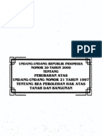 Download UNDANG-UNDANG REPUBLIK INDONESIA NOMOR 20 TAHUN 2000 TENTANG PERUBAHAN ATAS UNDANG-UNDANG NOMOR 21 by Komhukum Corp SN44691219 doc pdf