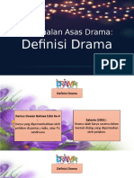 Pengenalan Asas Drama-Definisi Drama