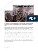 Zombie Classroom Survival Activity