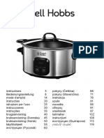 Russell Hobbs Maxicook Searing Slowcooker 6 L 22750 56 PDF