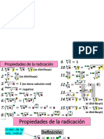 Propiedades de La Radicación I