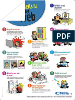 Affiche - 10 Conseils Pour Rester Net Sur Le Web - CNIL - A1