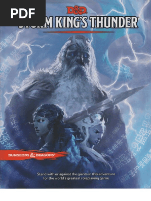 Storm King's Thunder PDF Download | PDF