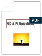 GD and PI Guidelines