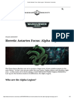 Heretic Astartes Focus - Alpha Legion - Warhammer Community