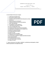 Ficha de Gramática - CD