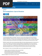 Earth Imaging Basics - Spectral Resolution