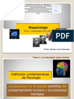 Presentacion Unidad I Psicologia Como Ciencia PDF