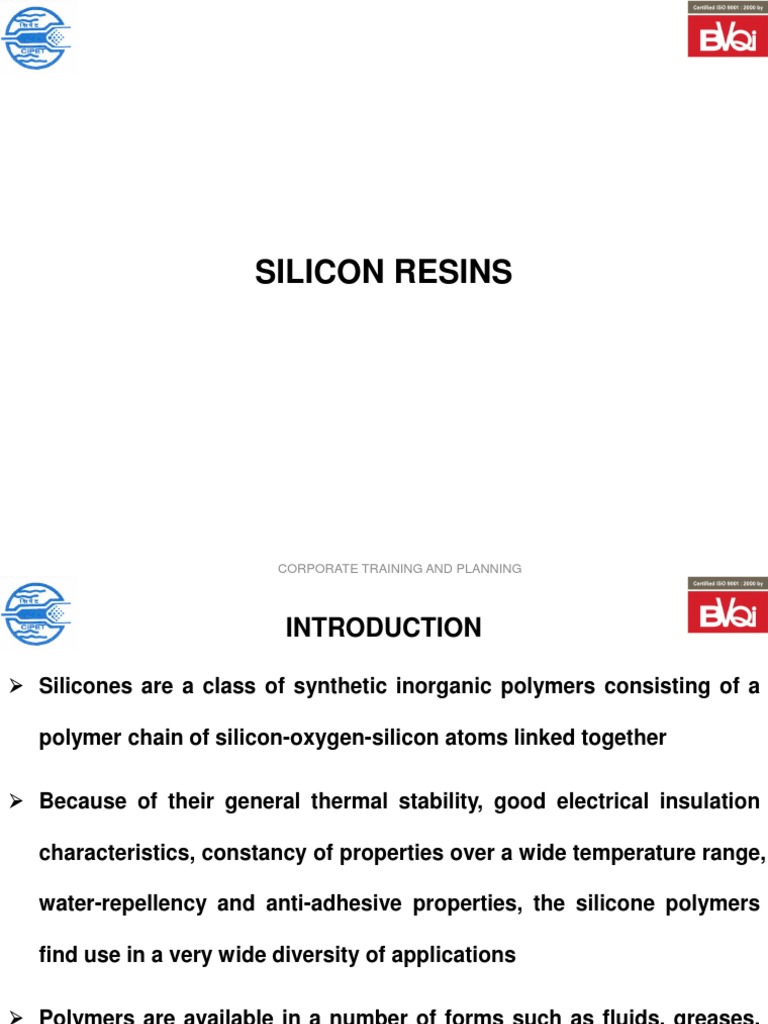 Silicone | PDF | Silicone | Silicon