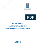 Plan de Monitoreo y Acompañamiento 2015