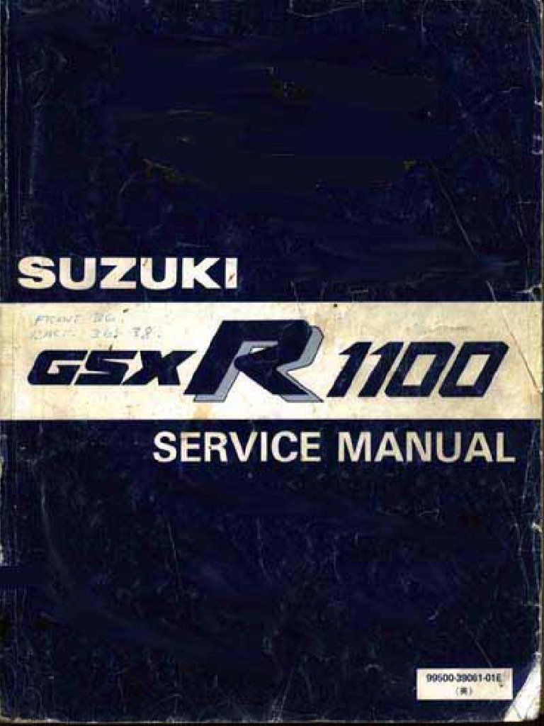 1982 SUZUKI GS1100 SERVICE MANUAL PDF intelligence overview