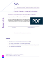 Concepts Cles Francais Langue de Scolarisation PDF