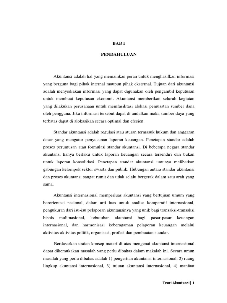 Makalah Akuntansi Internasional Pdf