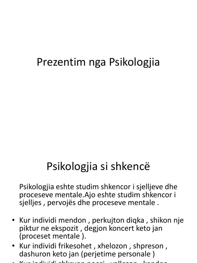 PREZENTIMI | PDF